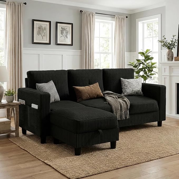 Convertible Sectional Sofa by JAMFLY