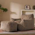 Gericco Oversized Bean Bag Chaise Lounge Chair Indoor by Gericco