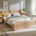 T4TREAM Fluted King Size Bed Frame by T4TREAMFurniture