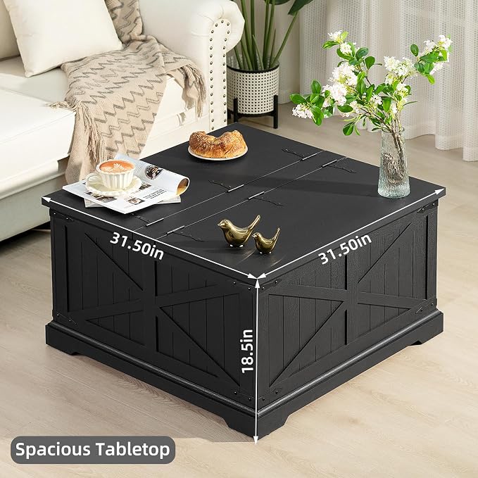 Joaxswe Farmhouse Coffee Table - Image 3