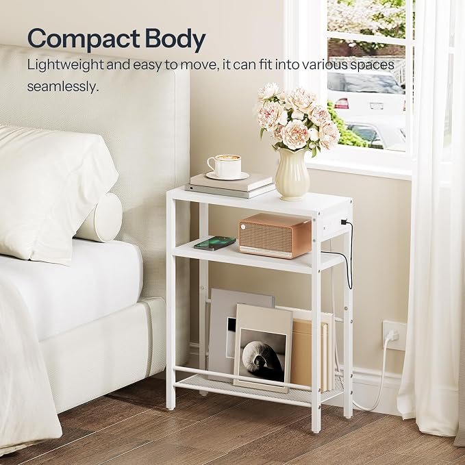 HOOBRO Small Narrow Side Table - Image 4
