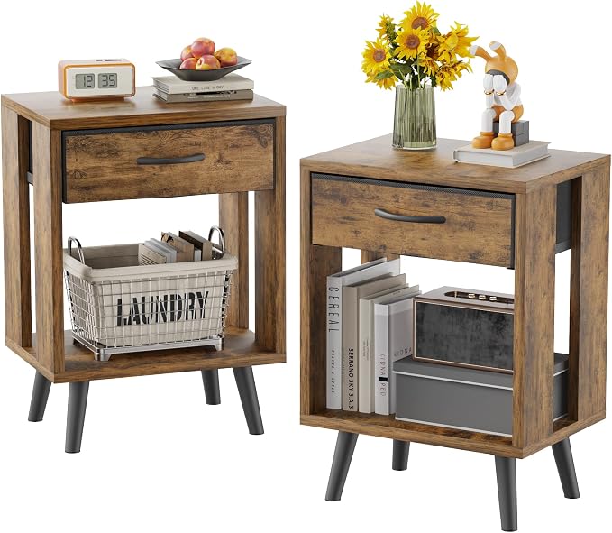 GYIIYUO Nightstand Set of 2 by GYIIYUO
