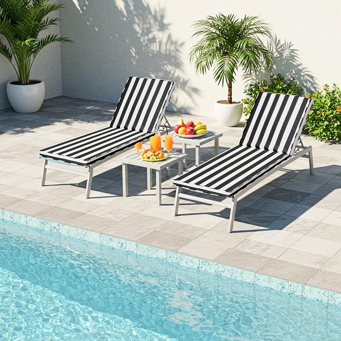 Chaise Lounge Cushions Outdoor - Image 6