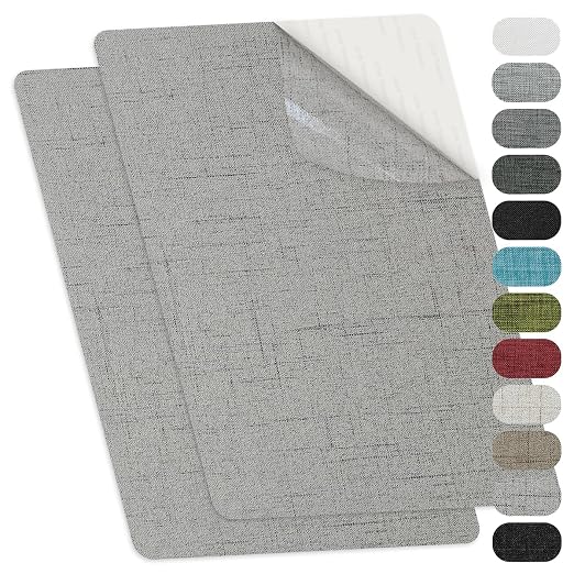 Self-Adhesive Fabric Repair Patches, Large Size 8X11 inch Linen Furniture by TXSN