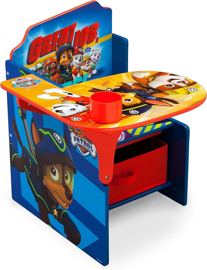 Delta Children Chair Desk with Storage Bin, Nick Jr. PAW Patrol - Image 4