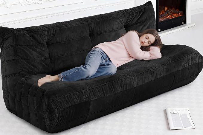 Bean Bag 3-Seater Chair Big Sofa Beanbag Chair - Image 5