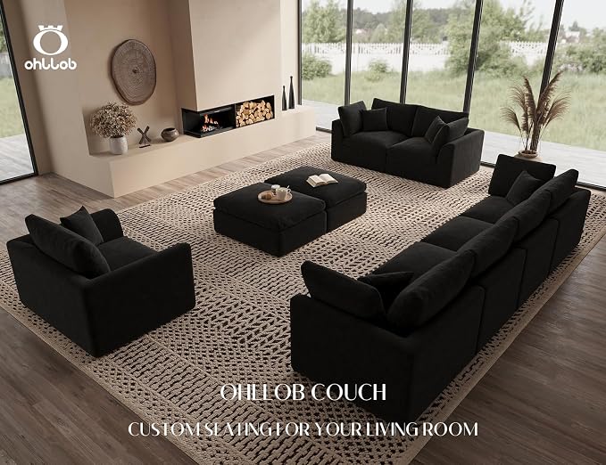ohllob Middle Back for Cloud Sectional Couches Living Room - Image 5