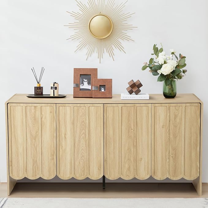 ORRD Sideboard Buffet Cabinet, Accent Storage Cabinets - Image 3