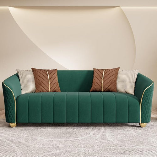 1-Piece Luxury Velvet Sofa Set for Living Room, Elegant Design Couch Set by yunqishiHOME