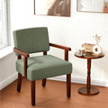 FAGAGA Corduroy Accent Chair, Mid Century Modern Armchairs by FAGAGA