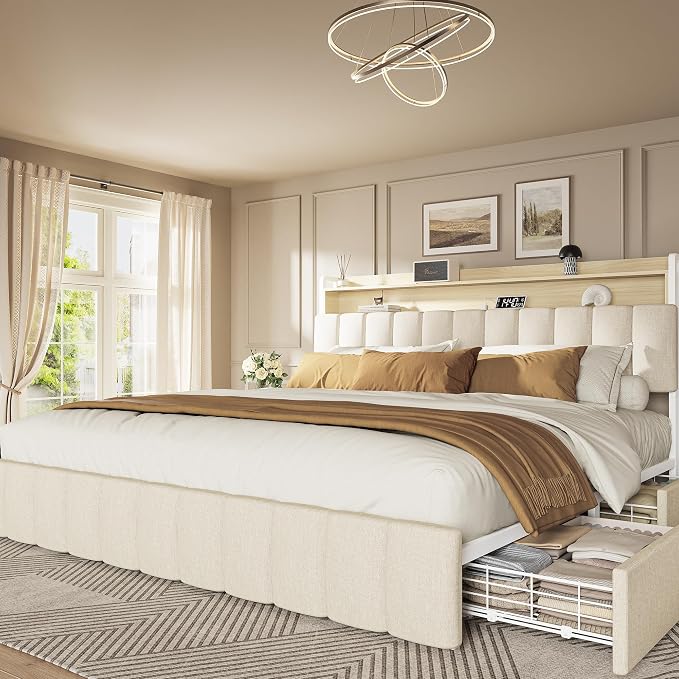 PRAISUN Bed Frame King Size by PRAISUN