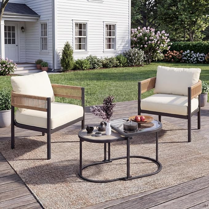 Grand patio 4-Piece Outdoor Conversation Set - Image 6
