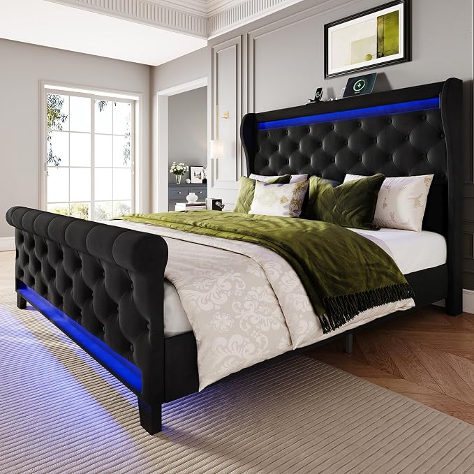 Belffin Queen Size Bed Frame - Image 9
