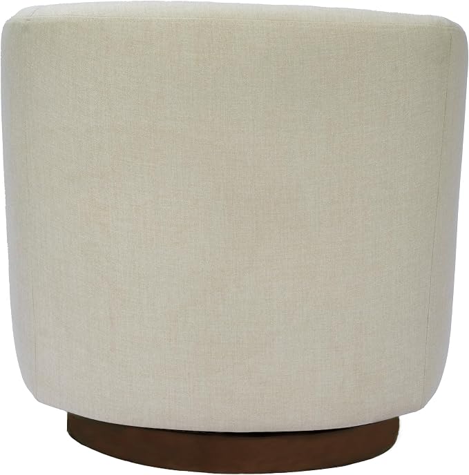 MINCETA Accent Chair, Modern 360 Swivel Barrel Chairs - Image 7