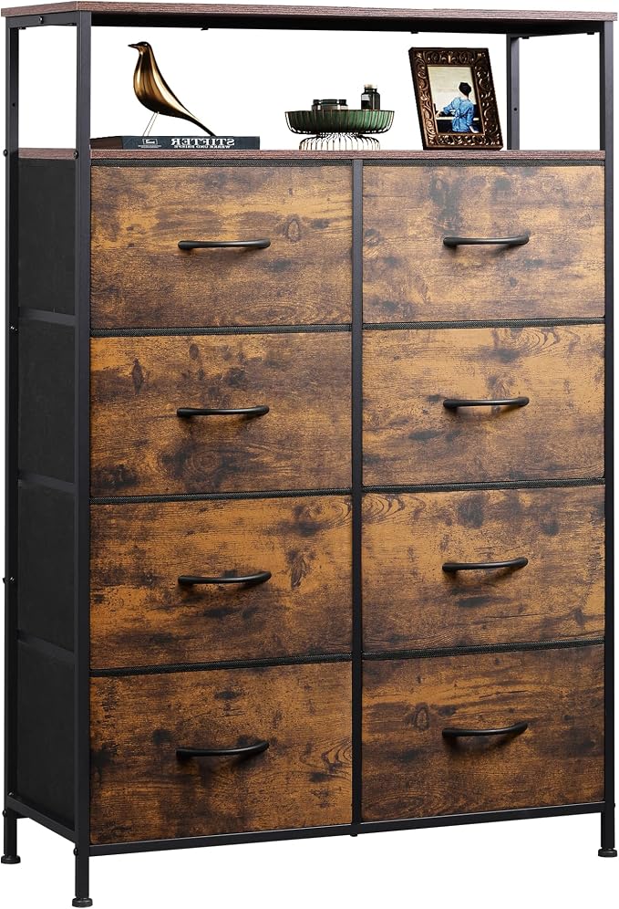 WLIVE Fabric Dresser for Bedroom by WLIVE