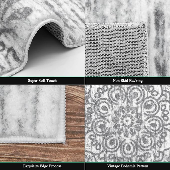 HEBE Washable Area Rug - Image 4