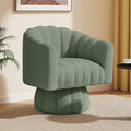 Dewhut Swivel Accent Chair, 360° Swivel Barrel Chair by FocusOnQualityFurniture