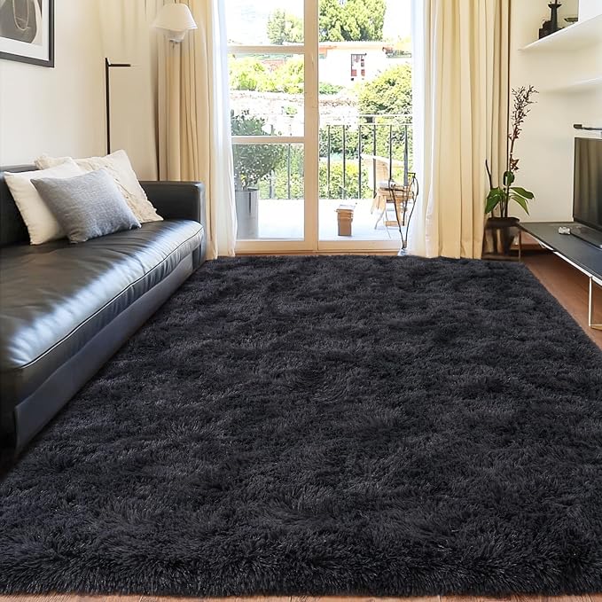 Rugs for Bedroom 4x6, Soft Shaggy Modern Shag Area Rug for Living Room - Image 3
