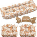 1 MIDDLE ONE Wicker Chair Cushions 3 Pieces Set by 1MIDDLEONE