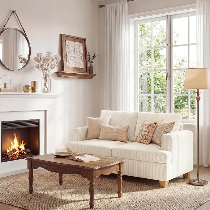 Apicizon Modern 63" Loveseat Sofa Couch - Image 4