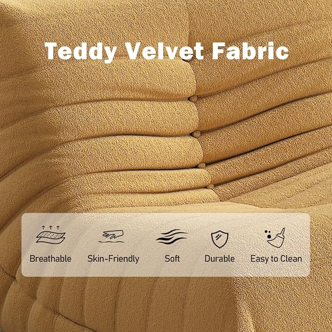 YVDNHP Bean Bag Chair, Memory Foam Bean Bag Sofa Large Bean Bag Chair - Image 6