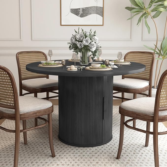 weselon 47 inch Round Dining Table - Image 7