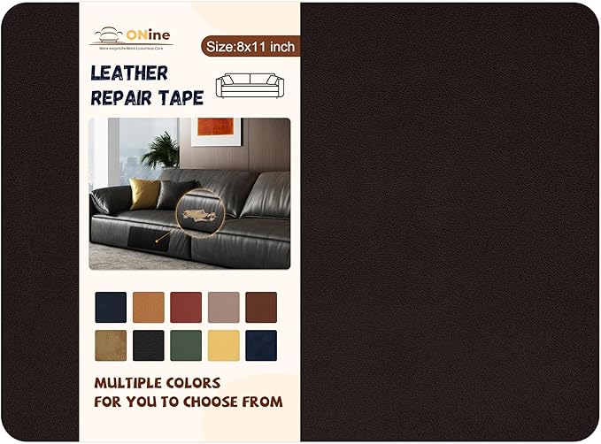 ONine Leather Repair Patch, Self-Adhesive Couch Patch by Onine