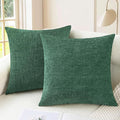 CaliTime Christmas Throw Pillow Covers Decorative 16 X 16 Inches Pack of 2 Cozy by CaliTime