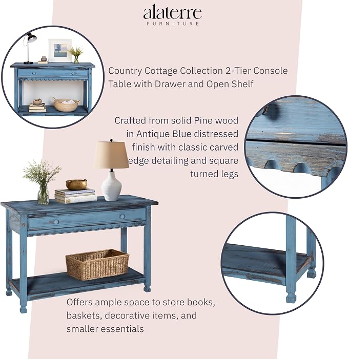 Country Cottage Console Table - Image 4