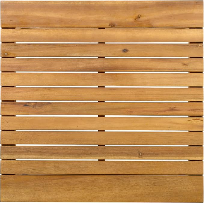 Christopher Knight Home Kayahs 3 Pieces Acacia Wood Furniture Set, Patio - Image 22