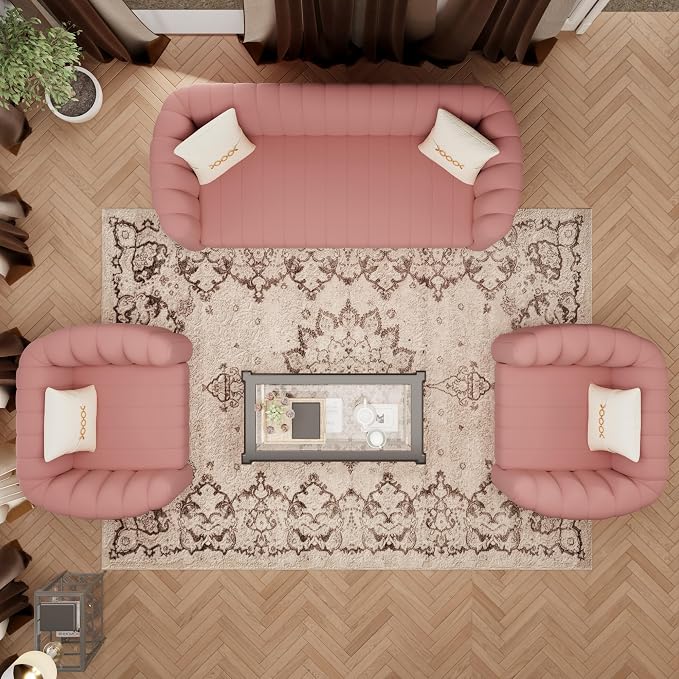 42" Velvet Sofa Chair for Living Room, Modern Single Sofa - Image 9