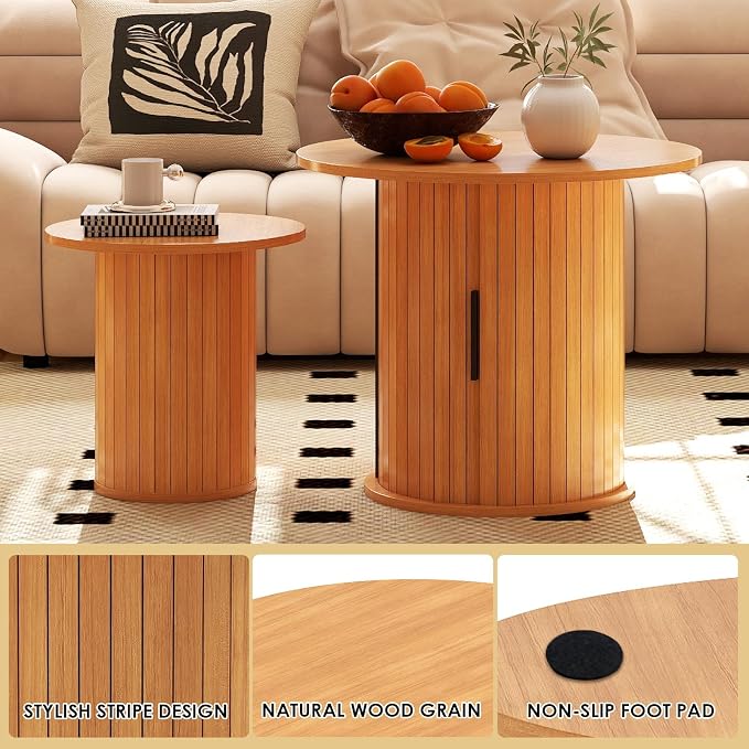 COSVALVE Nesting Coffee Table Set of 2 - Image 4