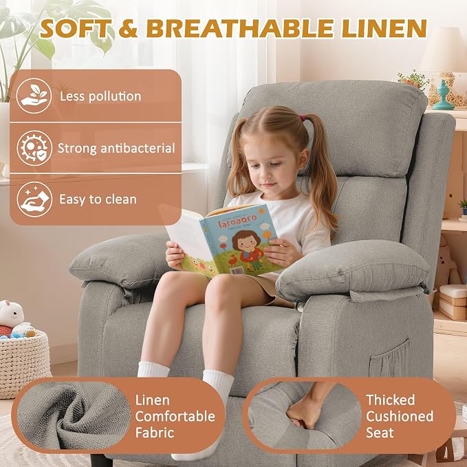 Korser Recliner Chair, Living Room Chairs - Image 6