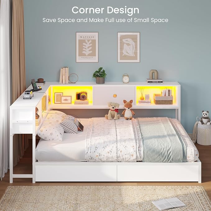 DICTAC Full Corner Bed Frame - Image 3