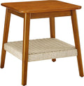Mid-Century Modern Boho Side Table by Unknown