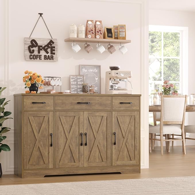 HOSTACK Buffet Sideboard Cabinet - Image 2