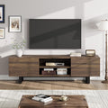 GarveeHome Industrial TV Stand for 80 in, Modern Entertainment Center by GarveeHome