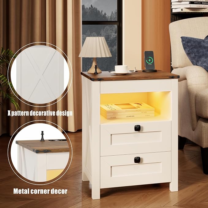 HWB LED Nightstand Set of 2 - Image 7