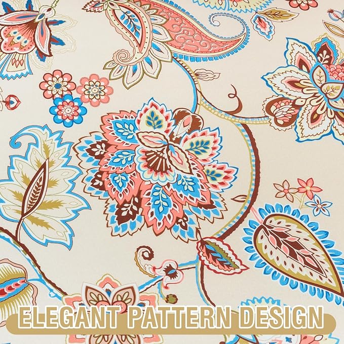 H.VERSAILTEX Floral Pattern Couch Cover Printed Sofa Covers Washable High - Image 3