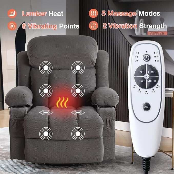 MAHOMICO Power Lift Recliner Chair - Image 3