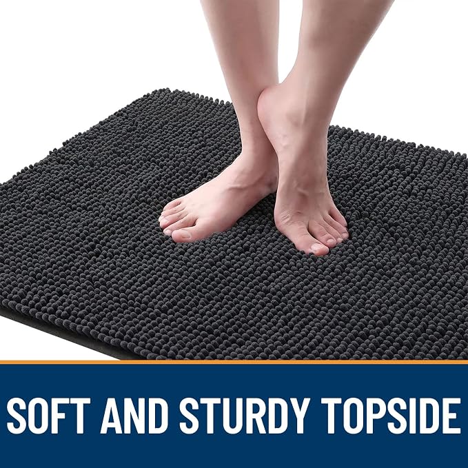 OLANLY Dog Door Mat for Muddy Paws 59x32, Absorbs Moisture and Dirt, Absorbent - Image 4