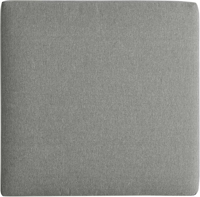 Modway Tahoe Aluminum Ottoman Gray - Image 5