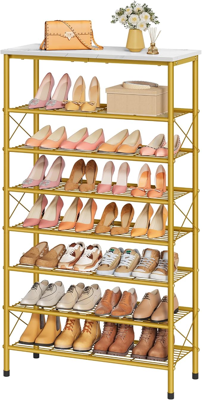 Tajsoon 8 Tier Shoe Rack Organizer by Tajsoon