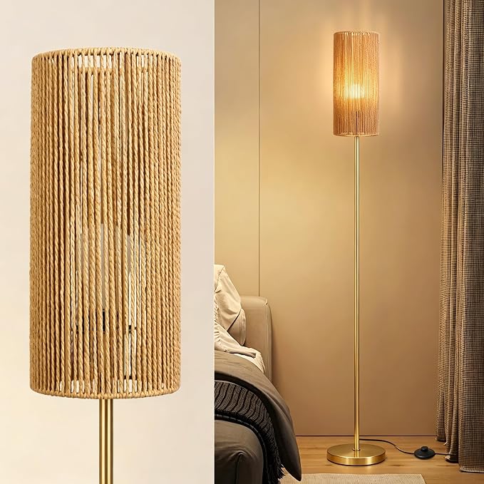 Ruiever Floor Lamp for Living Room, Farmhouse Floor lamp, Modern Standing lamp - Image 5