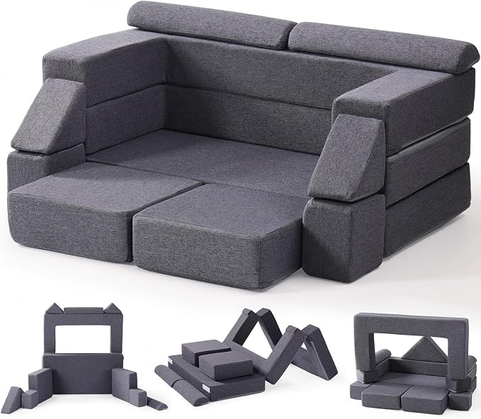 ROBUD Kids Couch, DIY-Style & Washable Toddler Sofa by ROBUD