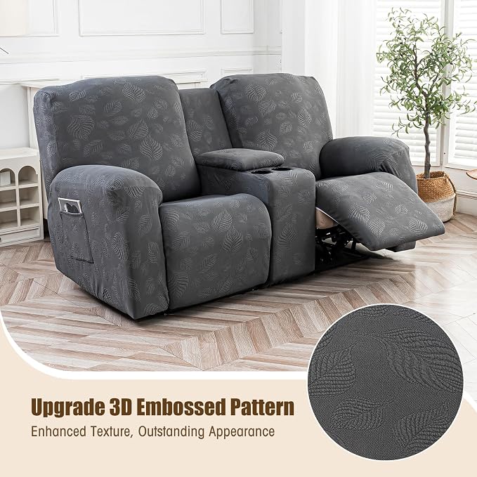 Gennia Waterproof Recliner Loveseat Cover - Image 2