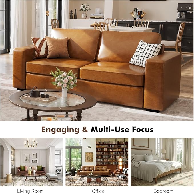 ABCASA Oversized 85" Sofa Couches - Image 3