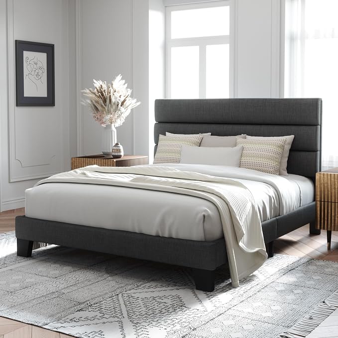 Allewie Queen Size Platform Bed Frame - Image 3