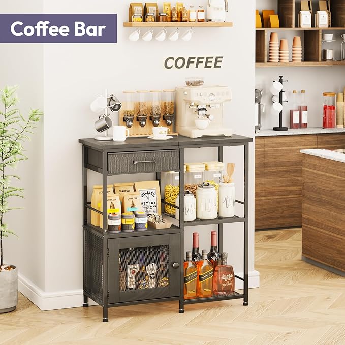 SWTYMIKI Coffee Bar Cabinet for Home - Image 6