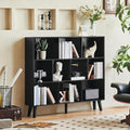 LEYAOYAO 10 Cube Bookshelf, 3 Tier Modern Wide Bookcase by LEYAOYAO-Findtheshiningpointofyourideallife%EF%BC%81